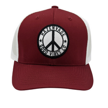 Load image into Gallery viewer, The Classic Peace! - Maroon/White
