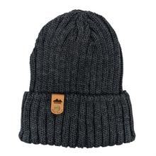 Load image into Gallery viewer, Cable Knit Toque - Charcoal
