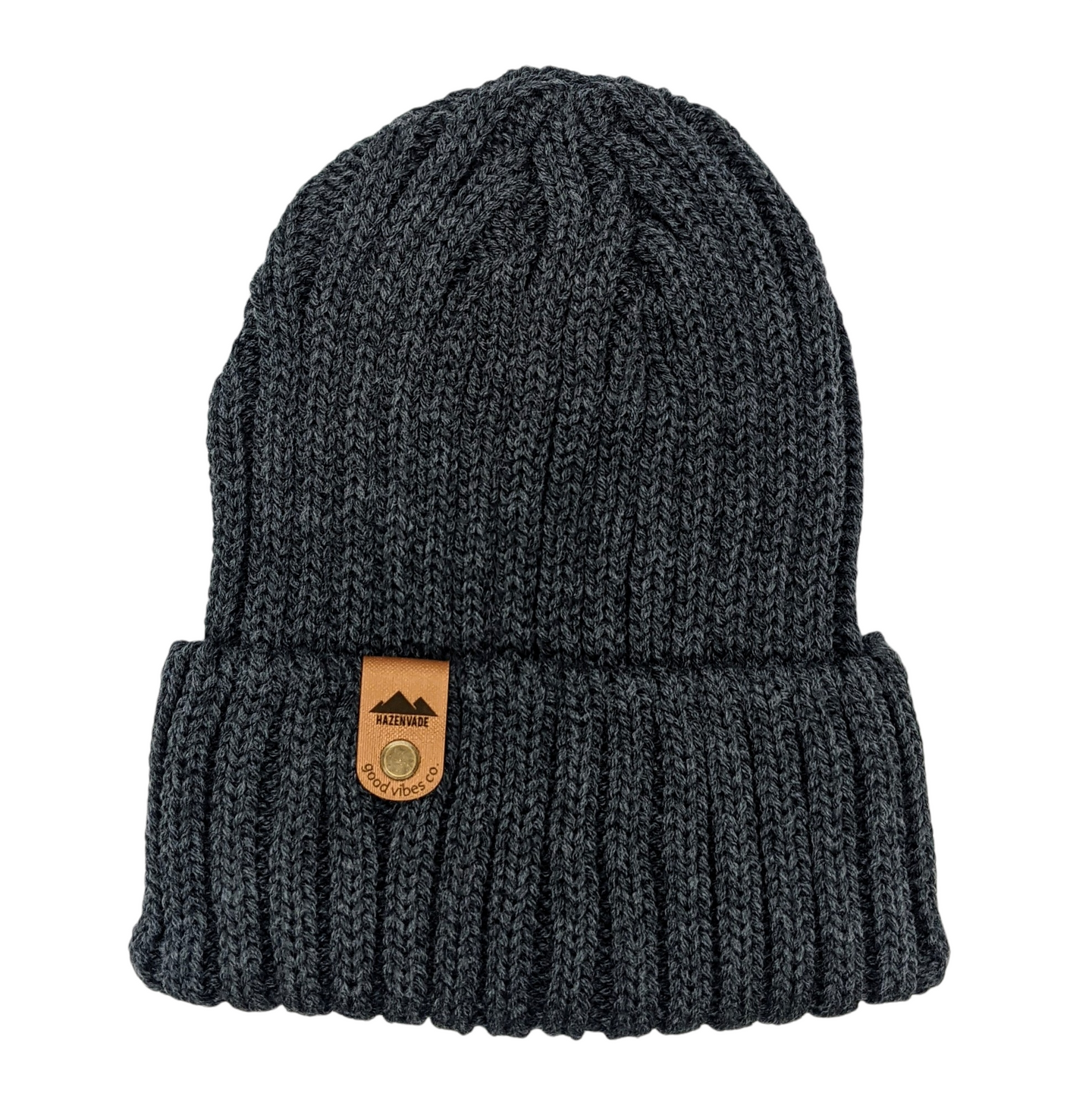 Cable Knit Toque - Charcoal