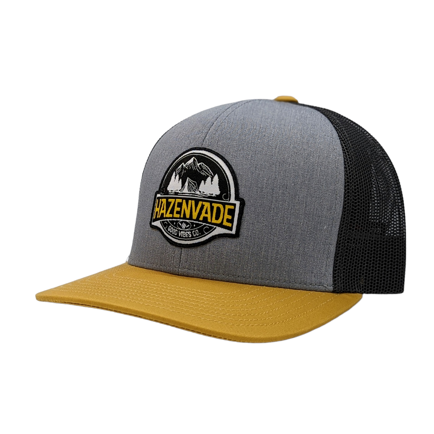 Gone Campin' - Grey/Gold/Black